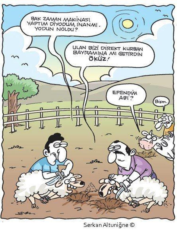 En komik Kurban Bayramı karikatürleri