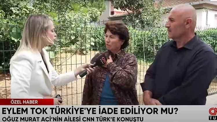 Eylem Tok Un Iade S Reci Ba Lad Aci Ailesi Cnn T Rk E Konu Tu D Rt