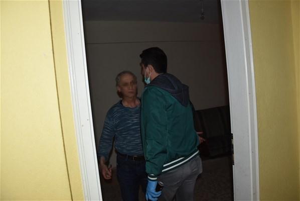 64 yaşındaki tacizci kendini eve kilitledi