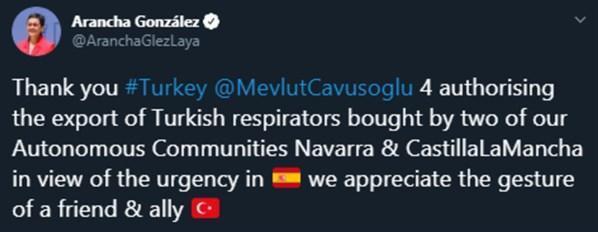 Bakan Çavuşoğlu: İspanya Dışişleri Bakanı iddiaları reddetti