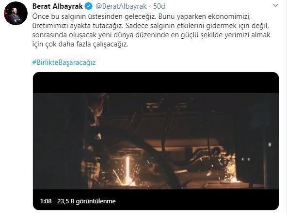 Bakan Albayrak: Ekonomimizi ayakta tutacağız