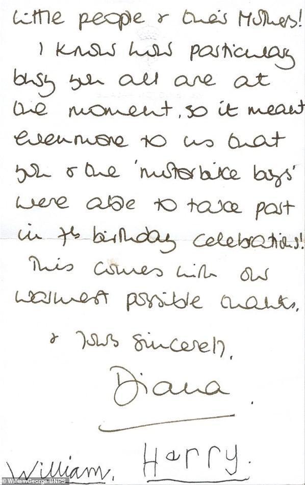 Prenses Diananın el yazısı ile yazdığı mektup satışa çıktı