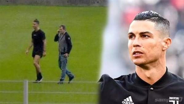 Cristiano Ronaldo tepki çekti Madeira Stadyumunda gizli antrenman
