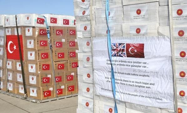 İngiliz yetkililer gönderilen tıbbi yardım için Türkiyeye teşekkür  etti