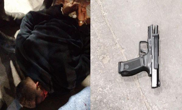 Beyoğlunda polise silahlı saldırı:  2 polis yaralı