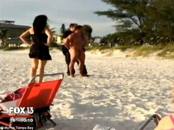 Plajda sekse tutuklama