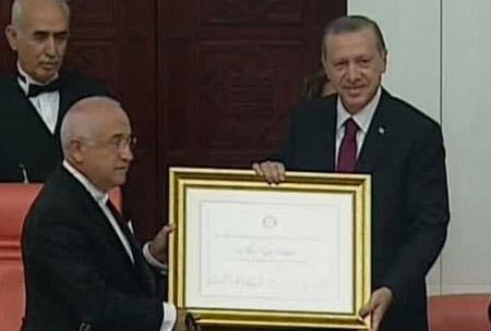 Erdoğan resmen Cumhurbaşkanı