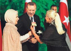 Cumhurbaşkanı Erdoğan’dan Çankaya’da ilk resepsiyon...