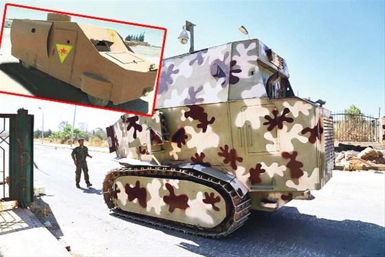 PKK’nın çakma  zırhlıları