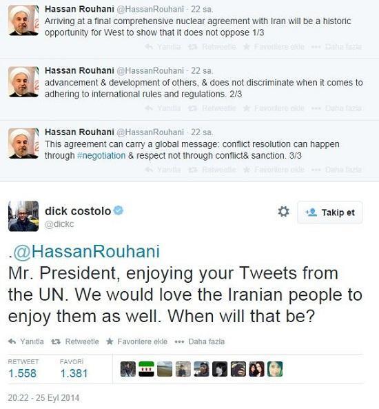 Twitter CEOsu İranla dalga geçti