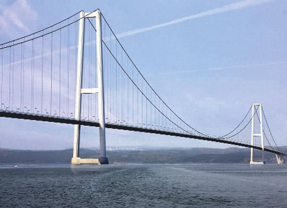 Dünyanın en büyük nazar boncuklu köprüsü