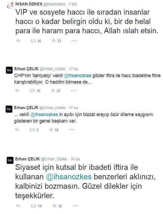Kılıçdaroğlu Erhan Çeliki arayıp özür diledi
