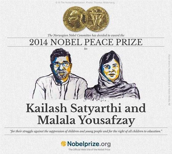 2014 Nobel Barış odülünü sahipleri açıklandı