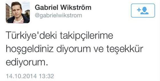 İsveçin yakışıklı sağlık bakanı Türkçe tweet attı