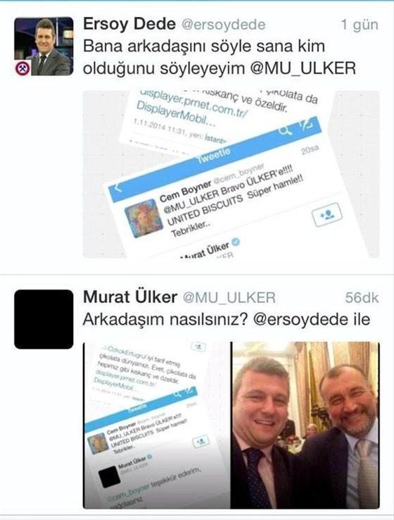 Murat Ülkerden Ersoy Dedeye efsane tweet