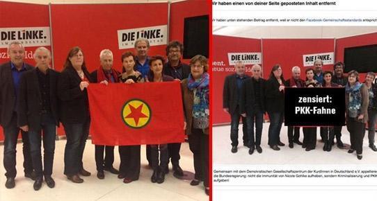 Facebook PKK bayrağını sansürledi