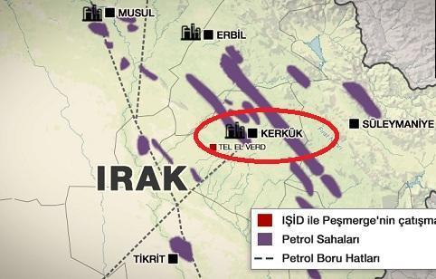 İstikamet Irak Petrolleri: İşte IŞİDin yeni hedefi
