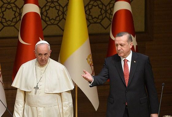 Erdoğan ve Papadan ortak açıklama