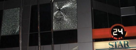 Star Gazetesi ve 24 TV binasına ateş açıldı