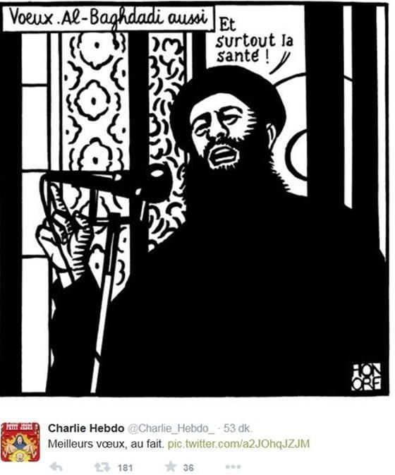 Fransız dergisine saldırı 12 ölü