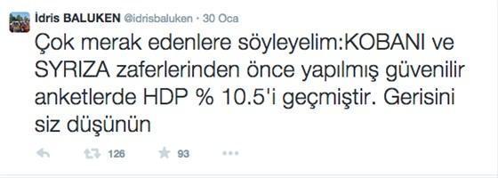 HDPden çok kritik seçim anketi açıklaması