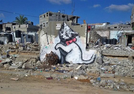 Banksy Gazzede