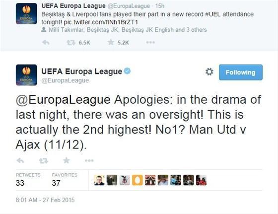 UEFA özür diledi