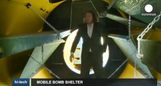 Bombalara karşı mobil sığınak