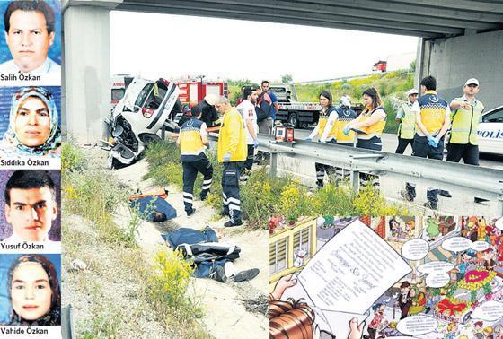 Özkan ailesinden geriye düğün davetiyesi kaldı