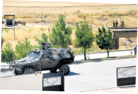 IŞİD sınıra mayın döşedi