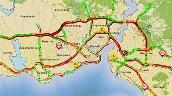 İstanbullular dikkat Trafik felç