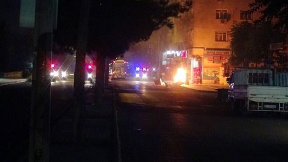 Diyarbakırda olaylar çıktı