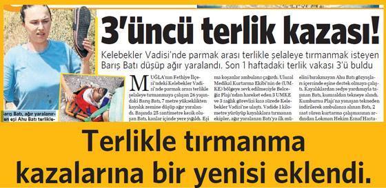 Yine terlik vakası