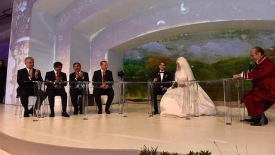 Abdullah Gülün oğlu Ahmet Münir Gül evlendi