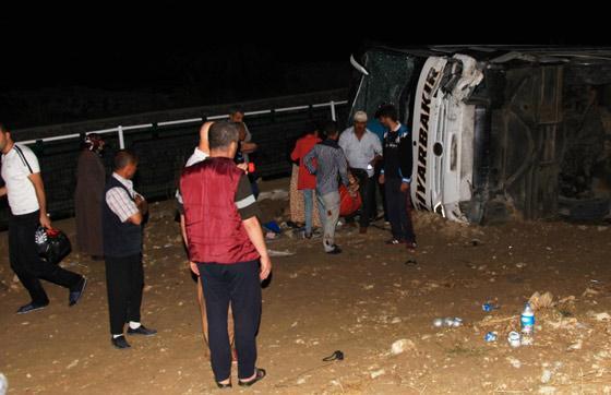 Malatyada trafik kazası: 17 yaralı