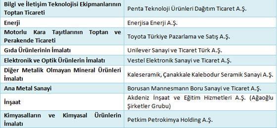 Türkiyenin en dijital şirketleri açıklandı