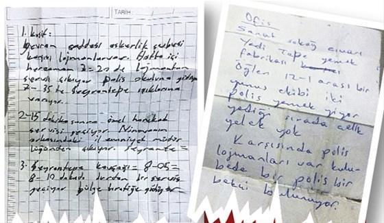 Öldürülen teröristler polisi adım adım takip etmiş