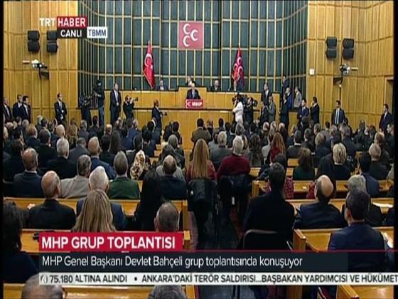 Bahçeli partilileri fırçaladı