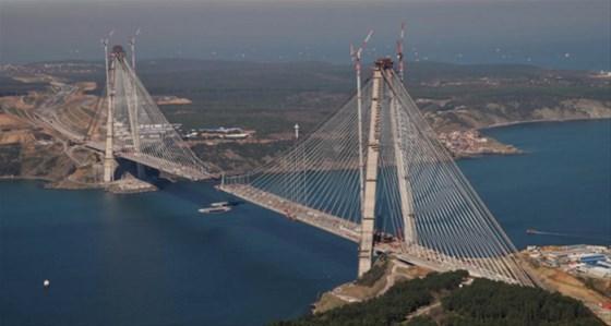 3. köprüde son 55 metre
