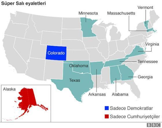 ABDde başkan adaylığı yarışında Clinton ve Trump önde