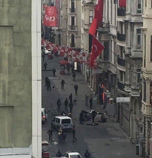 İstiklal Caddesinde patlama: 5 ölü