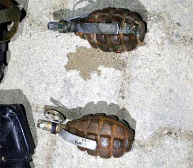 Van’da toprağa gömülü 2 el bombası bulundu