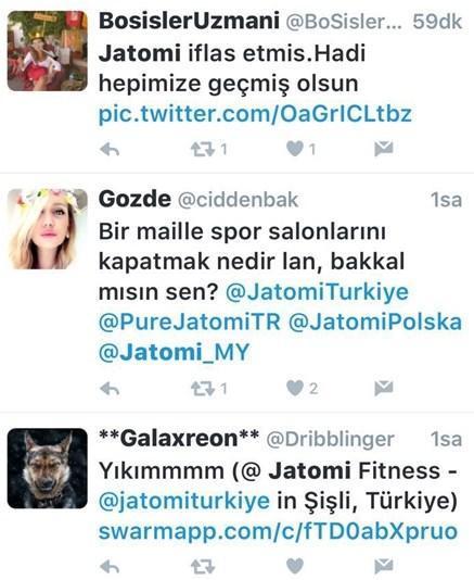 Jatomi Türkiyede iflas kararı aldı