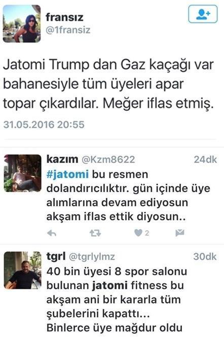 Jatomi Türkiyede iflas kararı aldı