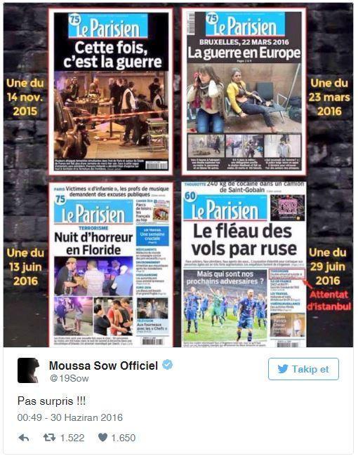 Sowdan Fransız basınına tepki