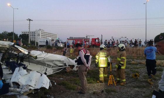 THKnın eğitim uçağı düştü: 2 ölü