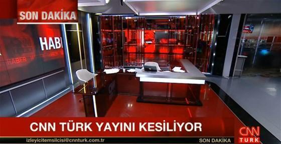 CNN Türk binasına girdiler