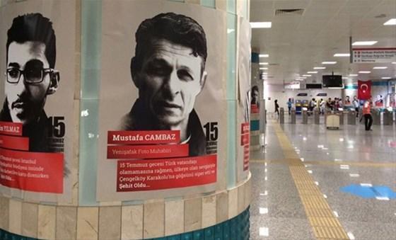 Yenikapı İstasyonunda duygulandıran karşılama