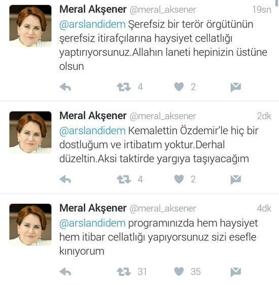 Meral Akşener CNN Türkteki o sözleri duyunca beddua etti