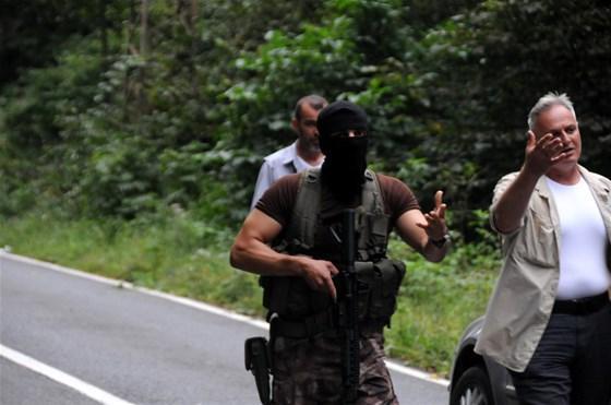 Trabzonda çatışma 1 polis yaralı